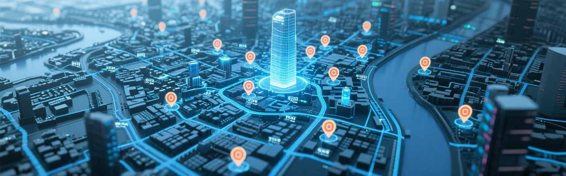 Location Map Concept